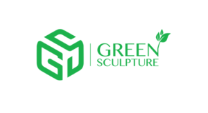 green sculpture